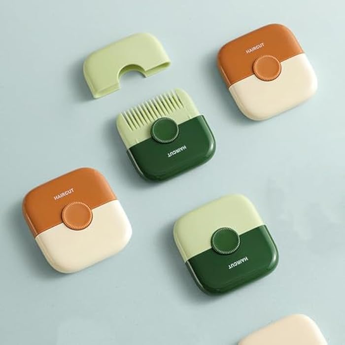 KASTWAVE Hair Split End Trimmer, 2Pcs 2 in 1 Hair Trimmer, Sharp Hair Cutter Comb, Double Edge Razor Hair Cutting Comb, Dual Side Cutting Hair Thinning Comb, Dustproof Design Organizes Broken Hair And Cuts - Image 5